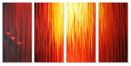 Dafen Oil Painting on canvas abstract -set335 Dafen Oil Painting on canvas abstract -set335